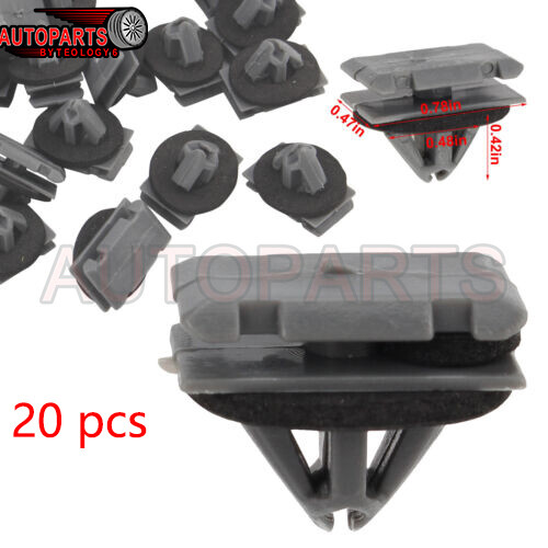 20x Body Side Moulding Clip 15127746 For Buick For Chevrolet For GMC For Pontiac