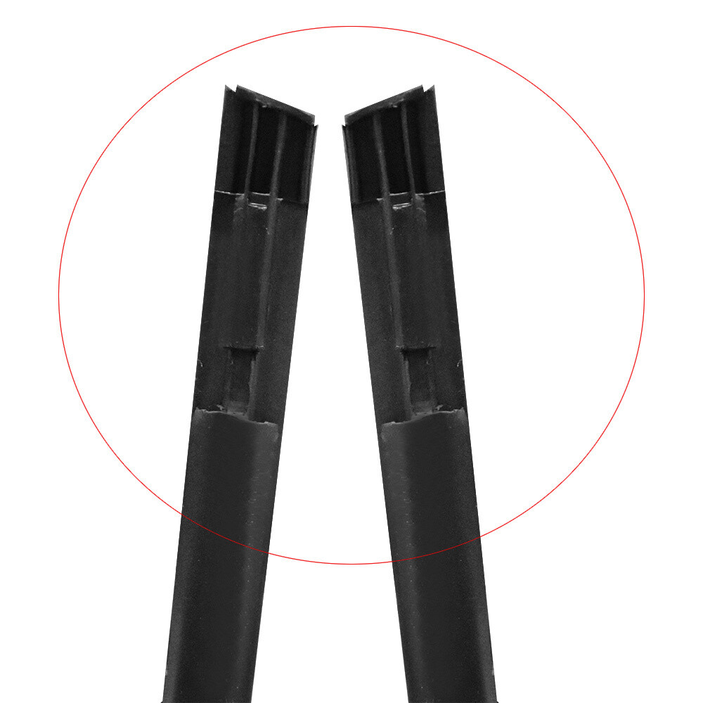 For TOYOTA COROLLA 2003-2008 Direct Replacement Roof Trim Molding Kit Pair BLACK