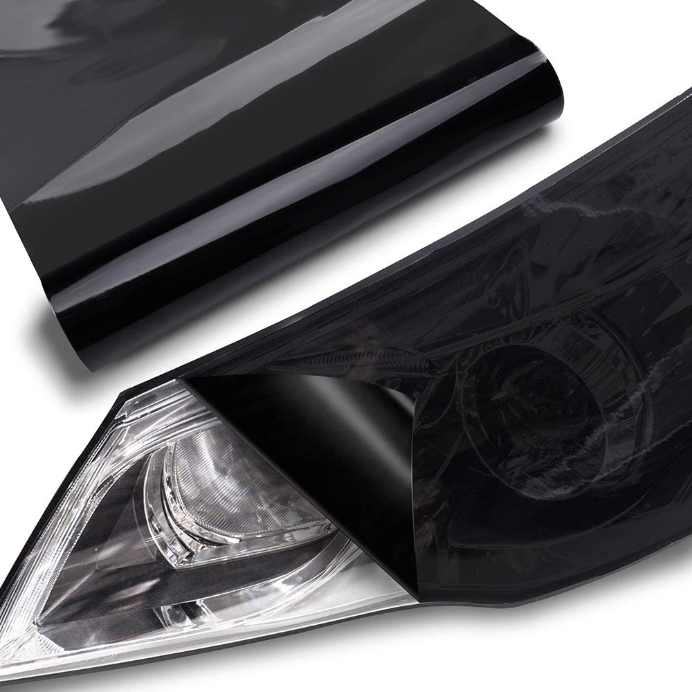 12″X72″ Color Yellow 4 Black Tint 3000K Headlight Fog Light Taillight Vinyl Film