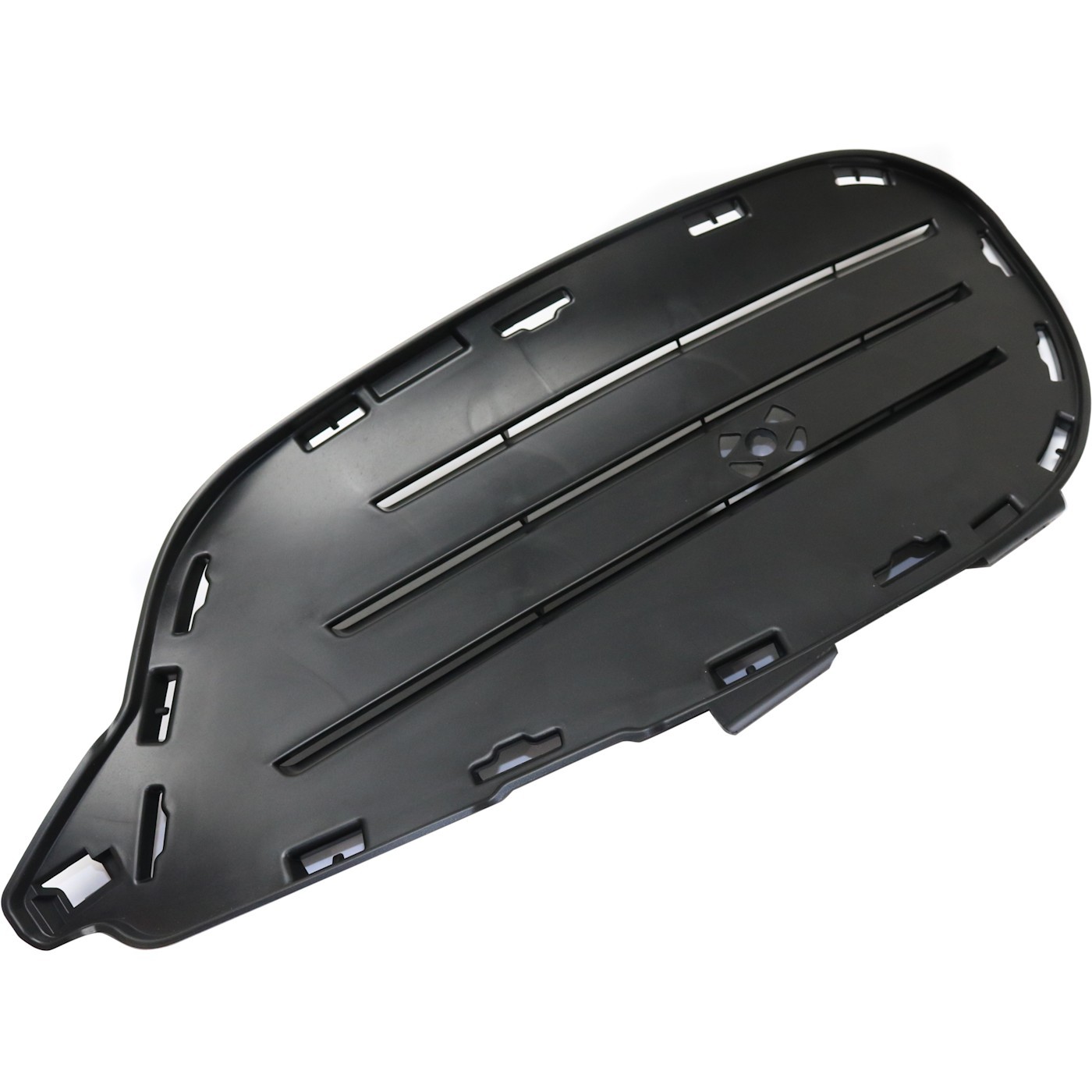 Bumper Grille For 2014 Mercedes-Benz E350 Set of 2 Driver and Passenger Side