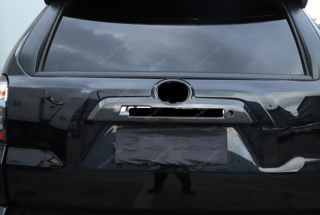 ABS Carbon Fiber Look Tail Door Handle Cover Trim For 4Runner 2010-2023