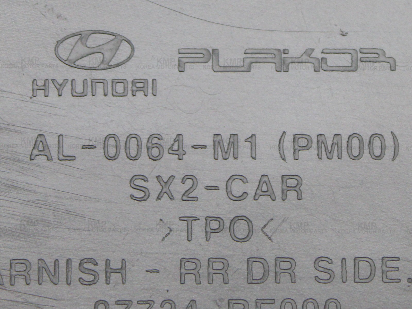 Genuine⭐ Rear Dr Side Molding RIGHT RH for 2024-2026 Hyundai Kona 87732-BE000CA