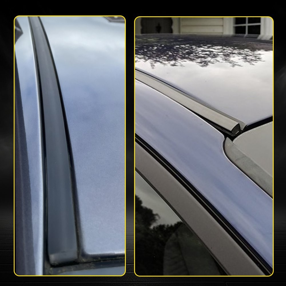 For Toyota Corolla 2003-08 Replace Roof Drip Molding Trim Rubber Seal Strip2-10x