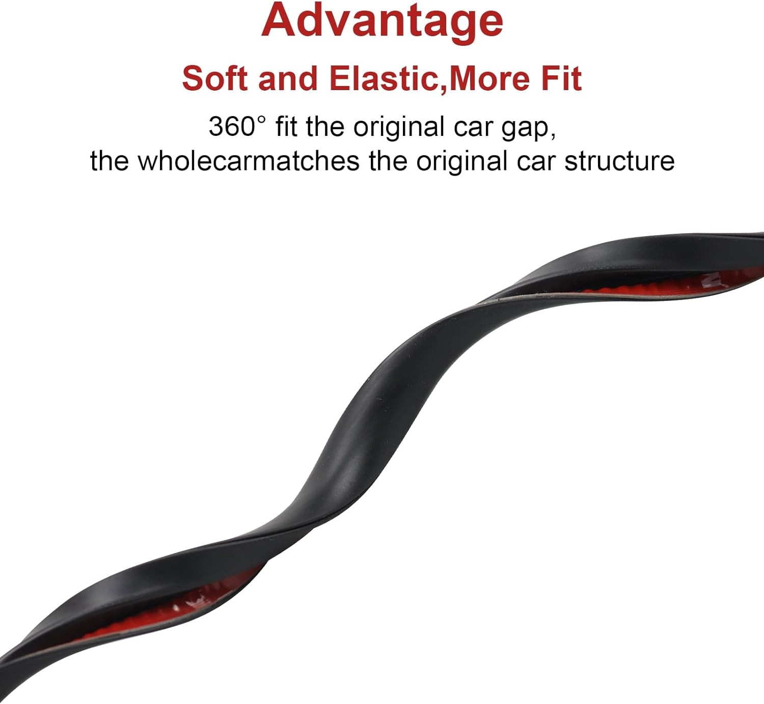 6ft Car Front Windshield Cowl Rubber Seal Strip H-Shape for Bentley Accessories