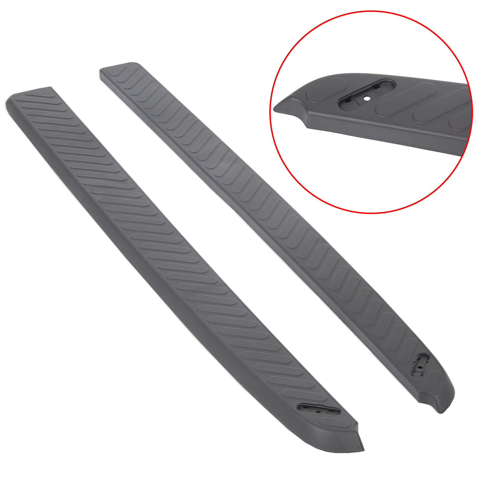 Pair Improved Bed Rail Cap Molding Set For Honda Ridgeline 2006-2014 Left&Right