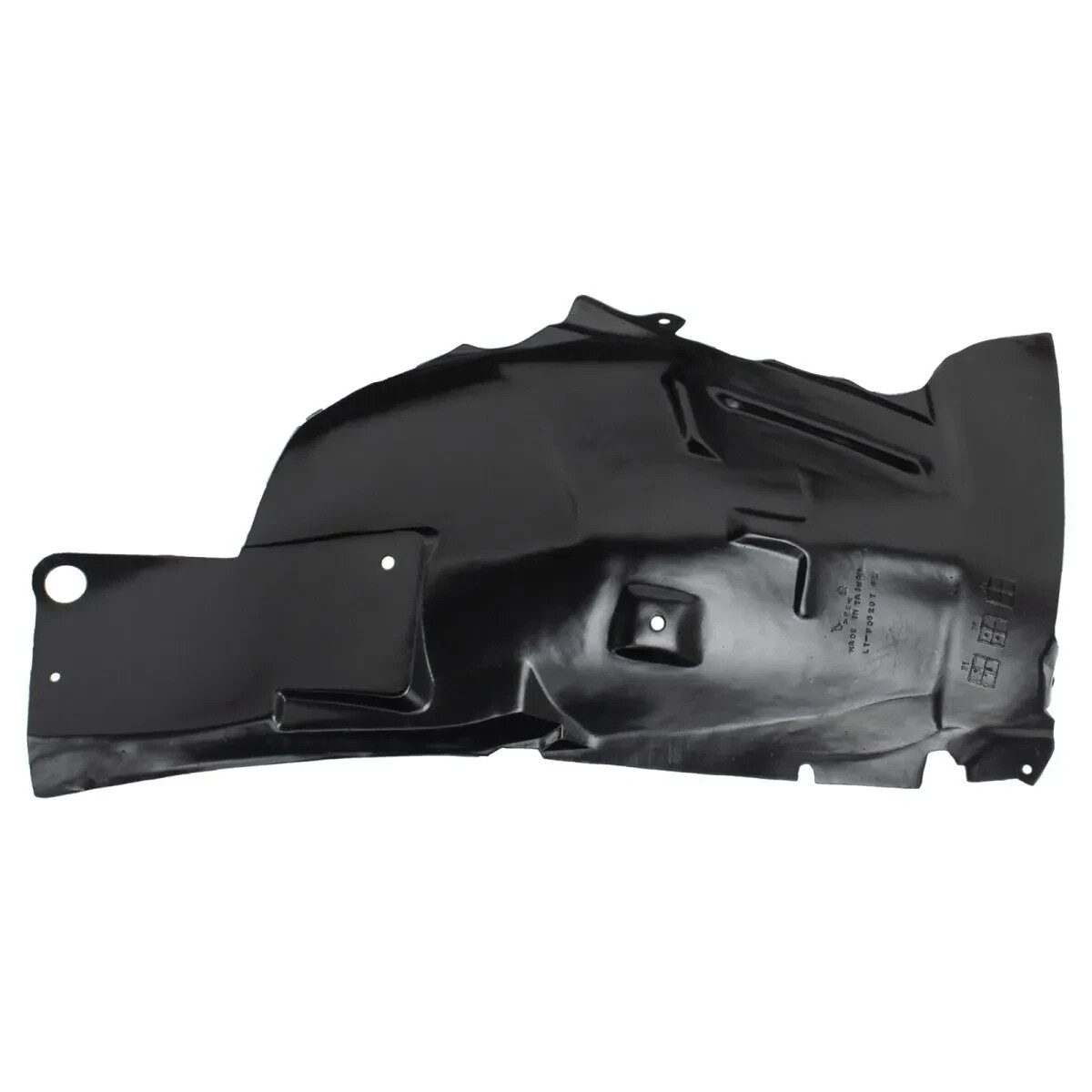 TRQ New Front Inner Fender Liner Set Fits For 2010-2014 Ford Mustang