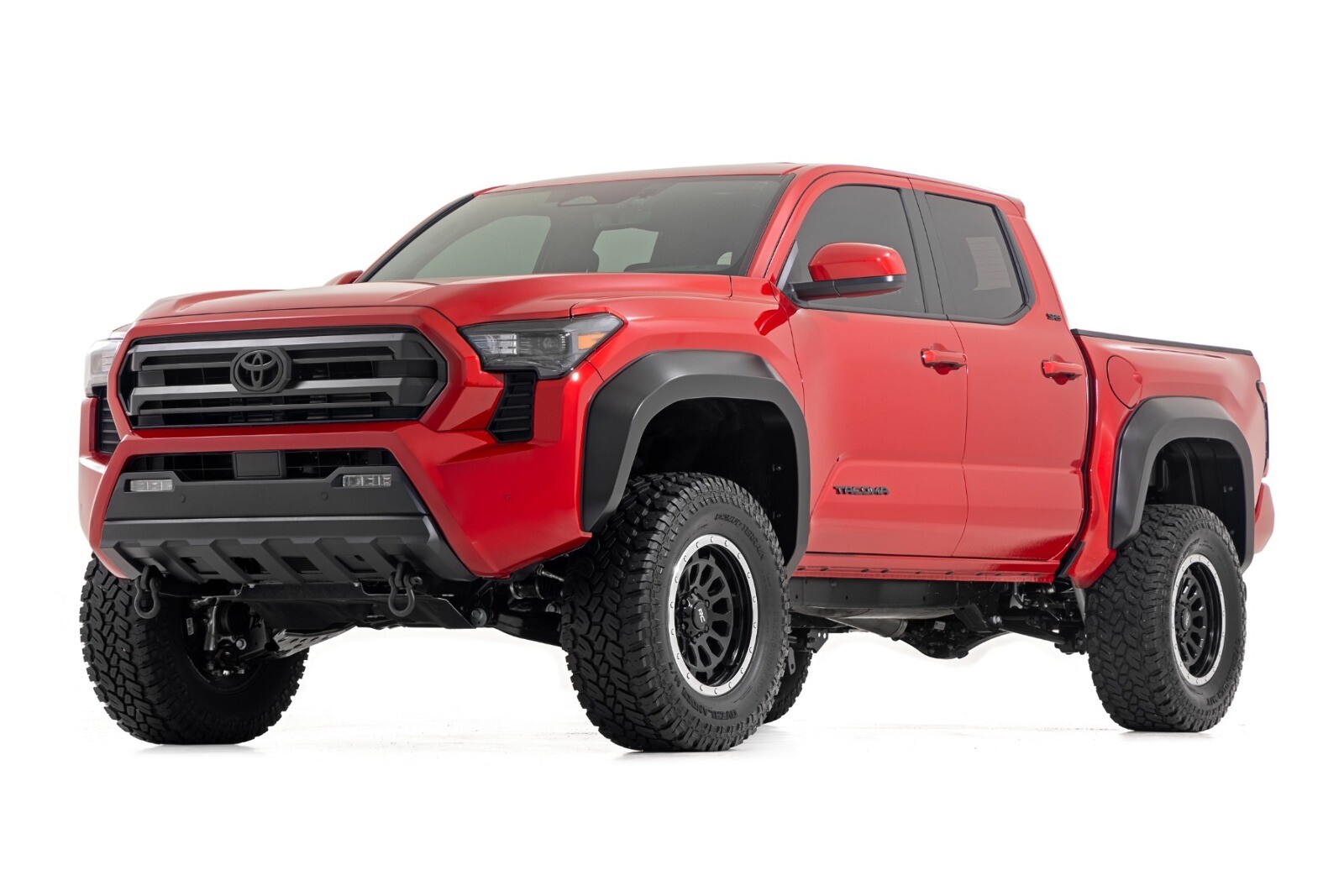 Rough Country Fender Flares OE Style 202 Gloss Black for Toyota Tacoma 2024