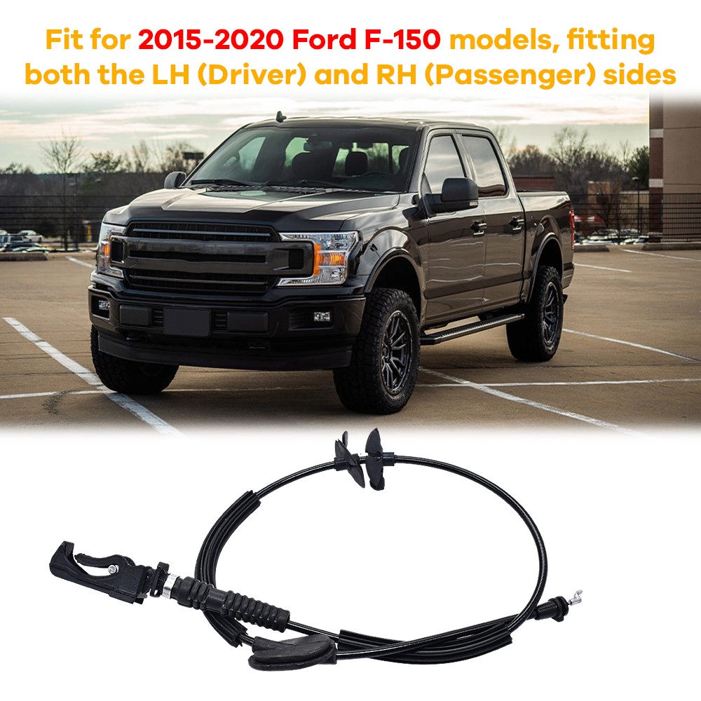 Car Front Door Latch Release Cable Compatible With Ford F-150 2015-2019 2020
