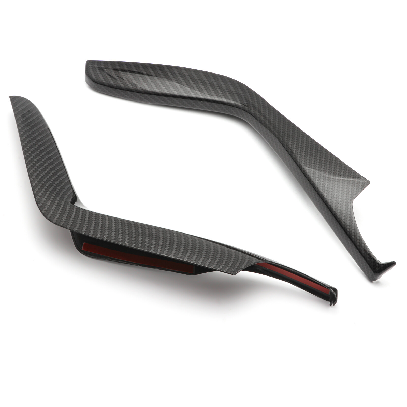 For Honda Civic 2016-21 Carbon Fiber Texture Gear Shift Panel Side Molding Cover