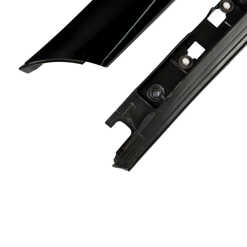 1Pair Left Driver Side For Ford Explorer 11-19 Windshield A-Pillar Molding Trim