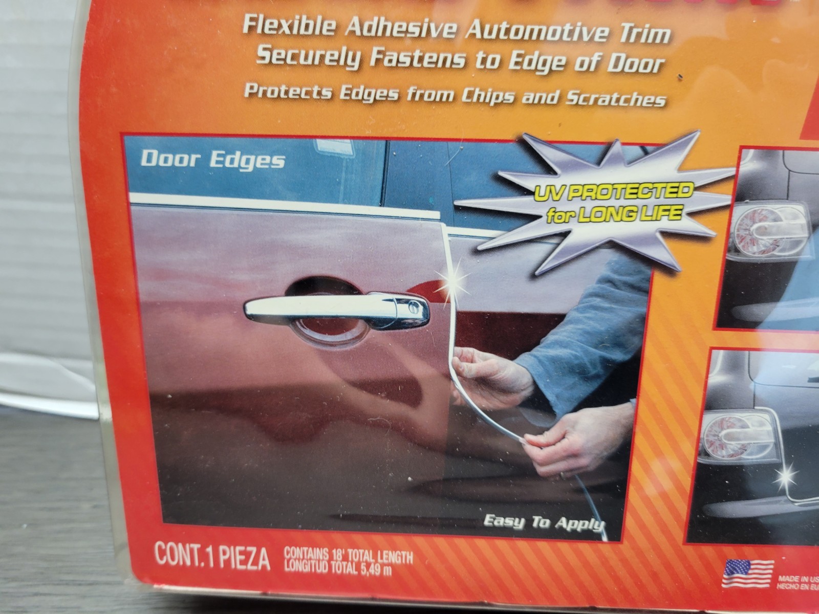 Cowles T5605 Chrome U Channel Edge Trim 18′ for protecting your car door edges