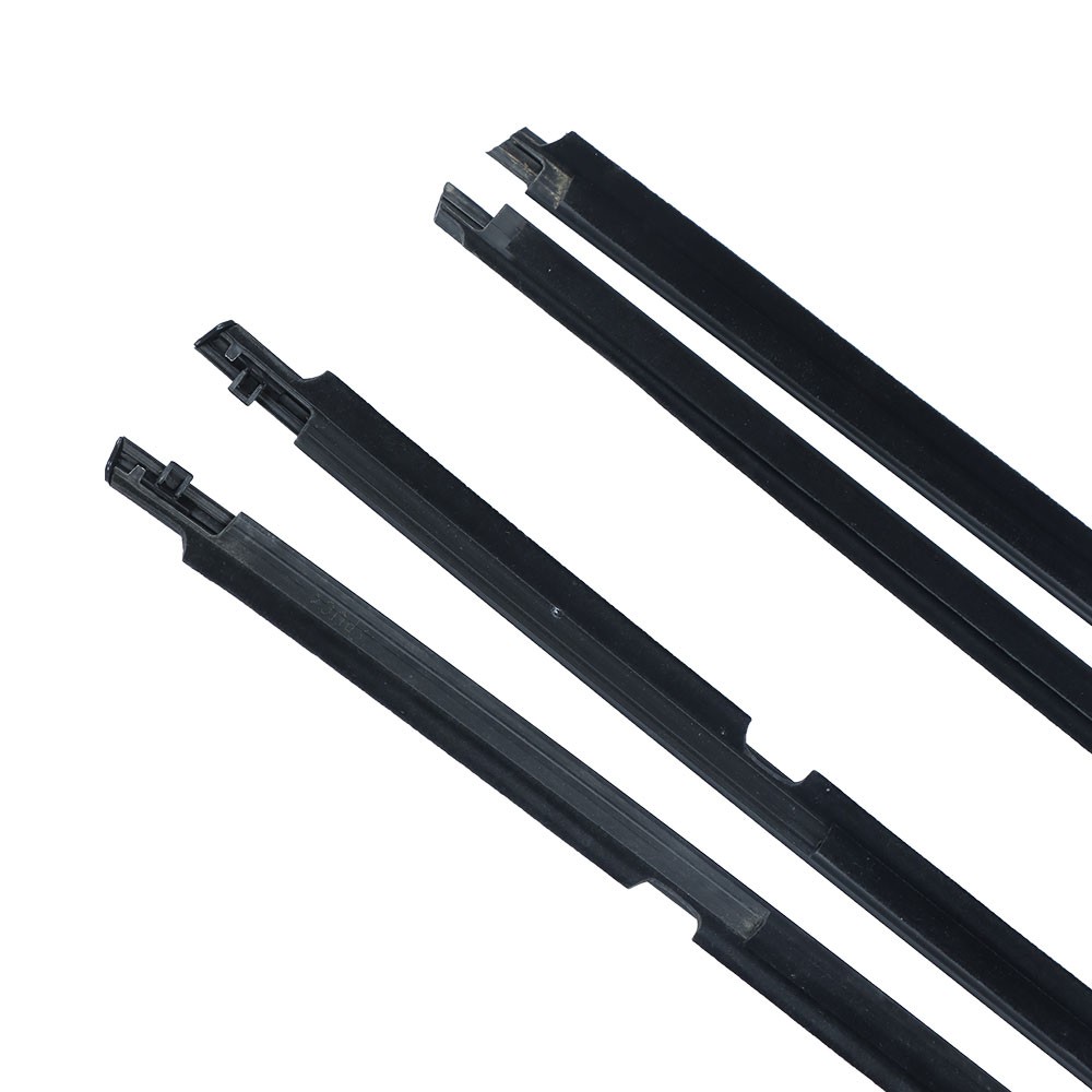For Toyota RAV4 2013-2018 4X Chrome Window Weatherstrip Moulding Trim Seal Belt