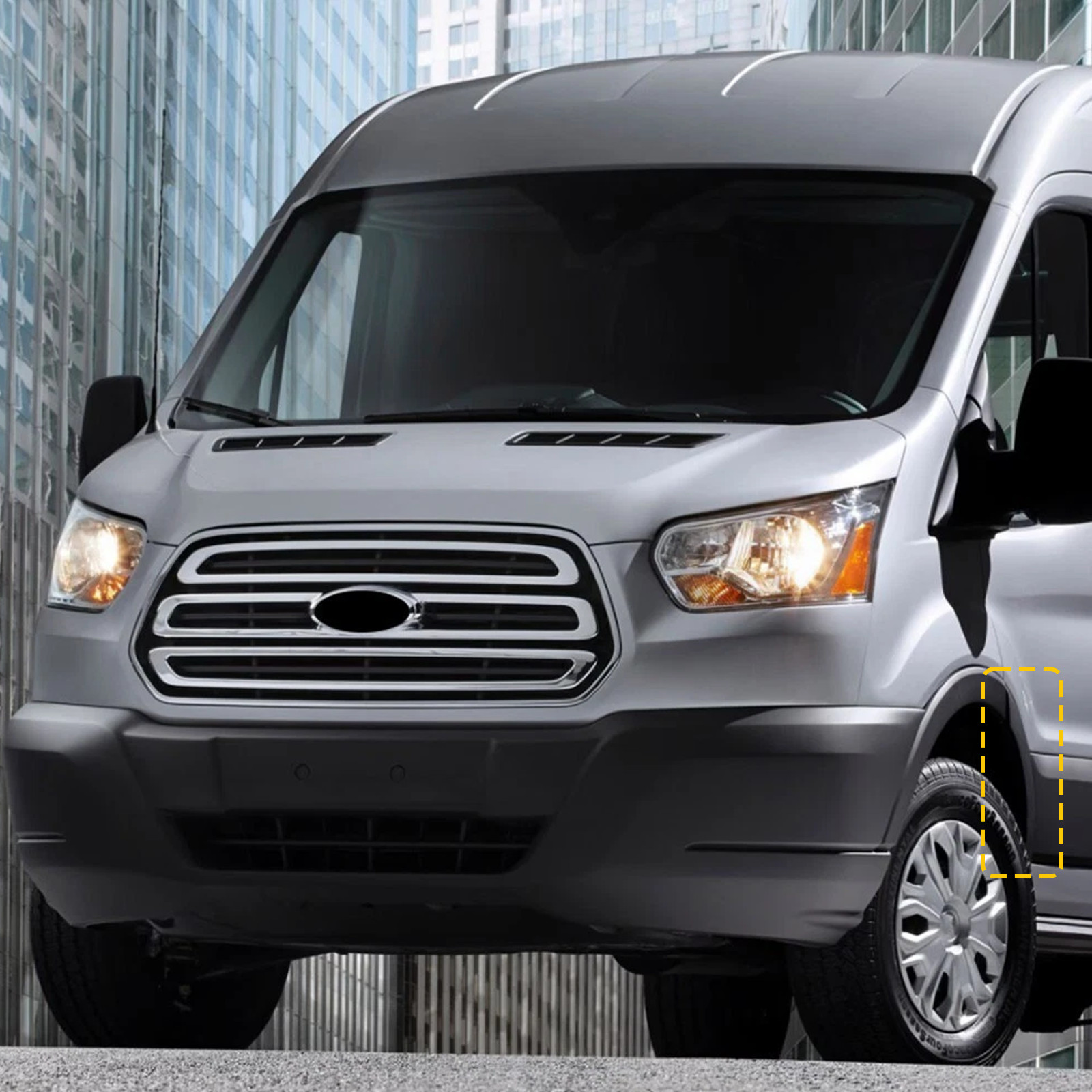 FOR FORD TRANSIT 2015-2024 2022 LEFT DRIVER SIDE DOOR FENDER FLARE MOLDING TRIM
