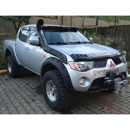 Window Visor Rain Deflector GUARD FOR MITSUBISHI L200 TRITON PICKUP 2007-2014