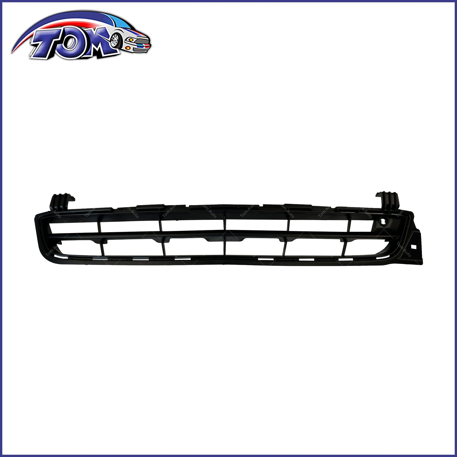 Textured Dark Gray Plastic Bumper Grille For 2013 Chevrolet Malibu GM1036149