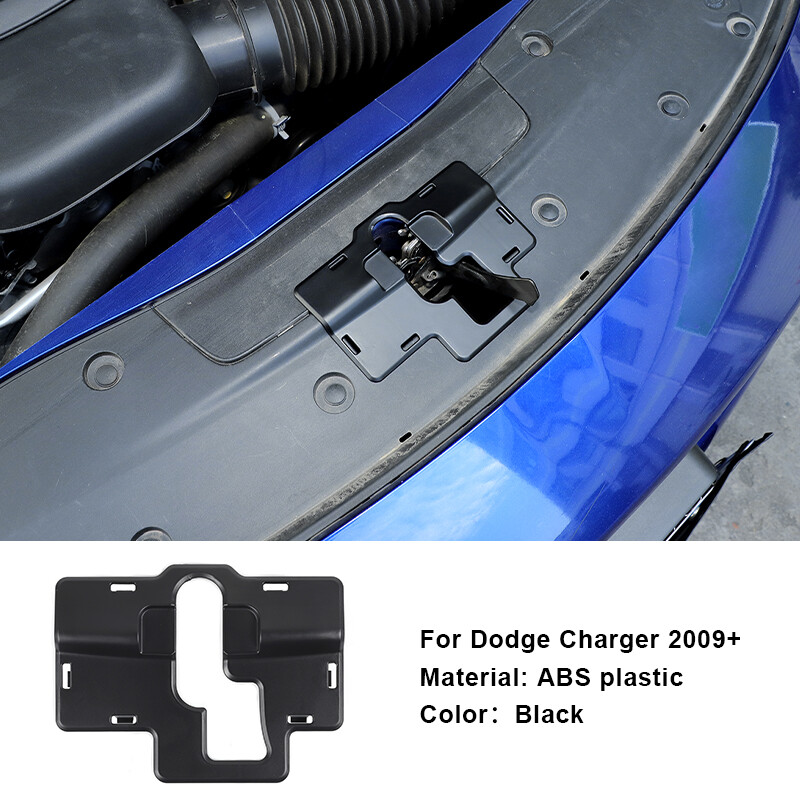 4xSet Black Engine Wire Dust Coolant Tank Accessories Cover for Dodge Charger15+