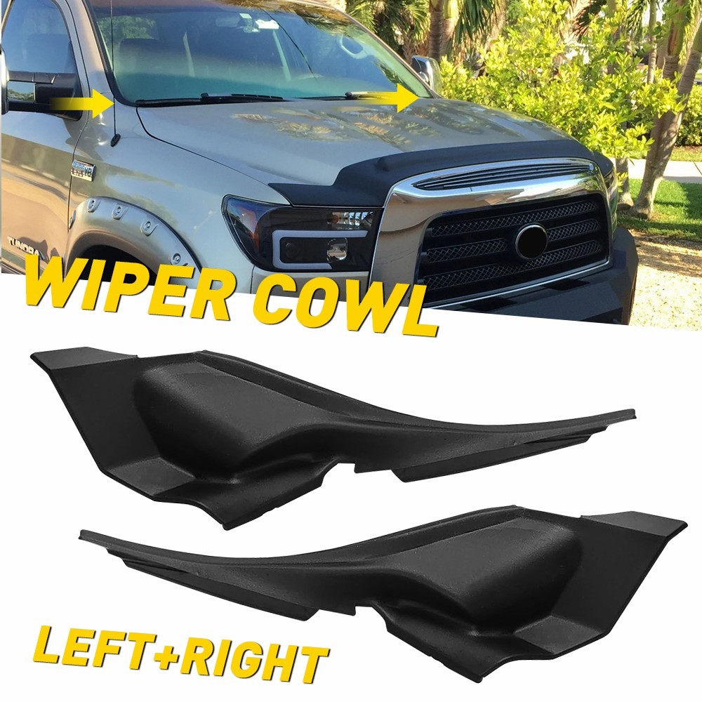 For 2007-2013 Toyota Tundra Front Left Right Windshield Wiper Cowl Accessories