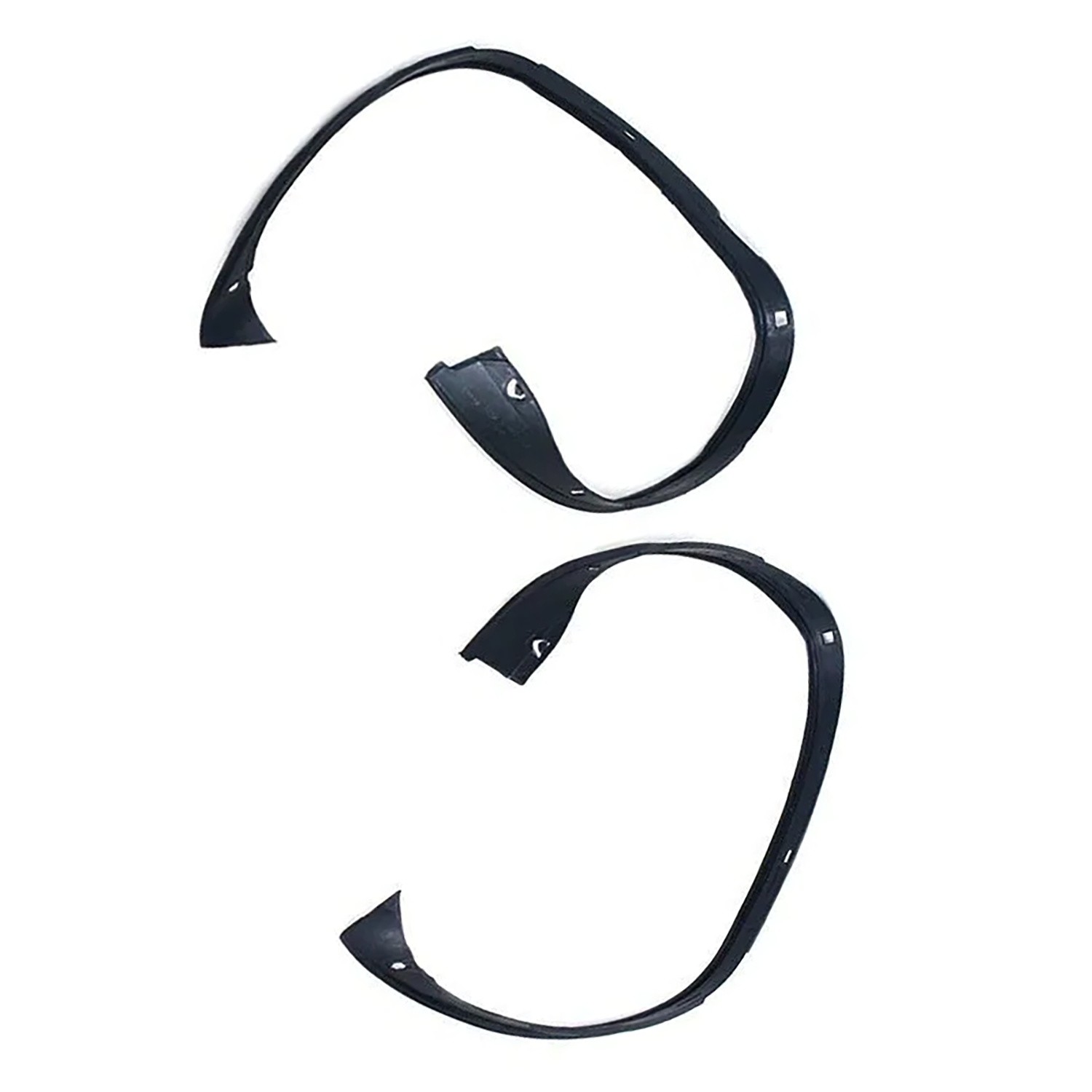 For Porsche Cayenne 2011-14 Rubber Sealing Trim Headlamp Decorative Strip 2PCS