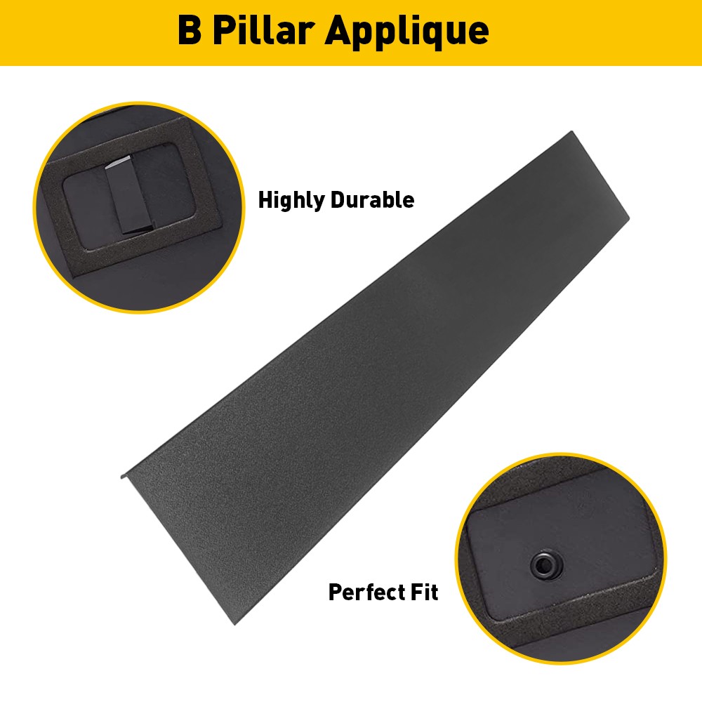 For 08-20 Dodge Grand Caravan Passenger Side Right Door Applique B Pillar EXD