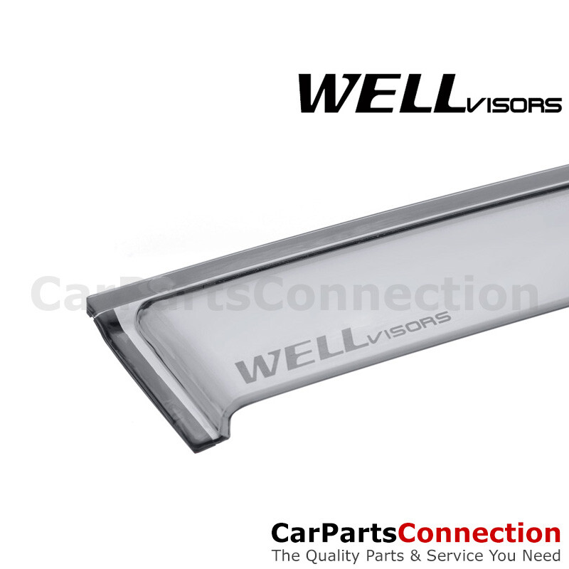 WellVisors Window Visors 16-20 Scion iA Toyota Yaris Rain Sun Wind Deflectors