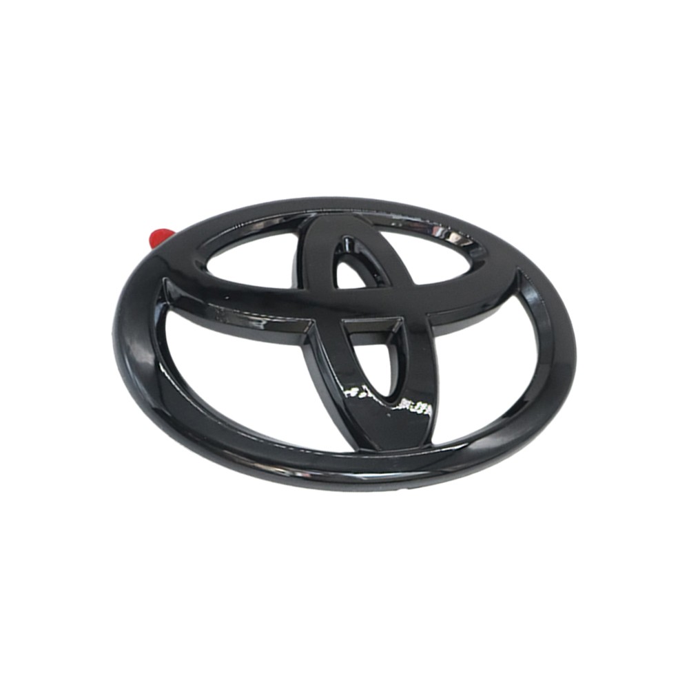 1PC Gloss Blackout Emblem Overlay Rear Badge For Camry Highlander Corolla Rav4