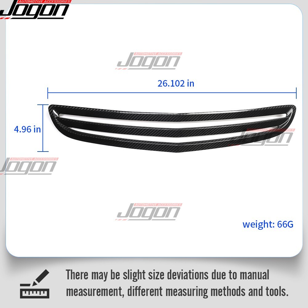 For Acura Integra Type S DE5 24+ Real Carbon Front Engine Hood Vent Trim Intake