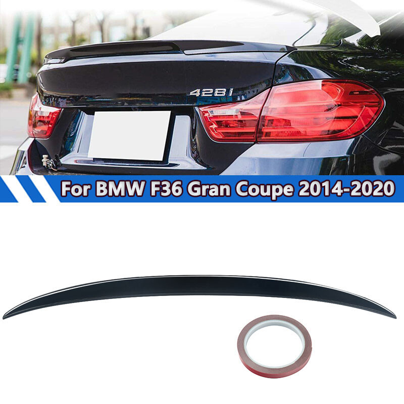 For 2015-2020 BMW 4 Series Gran Coupe F36 Rear Trunk Spoiler Wing Carbon/Glossy
