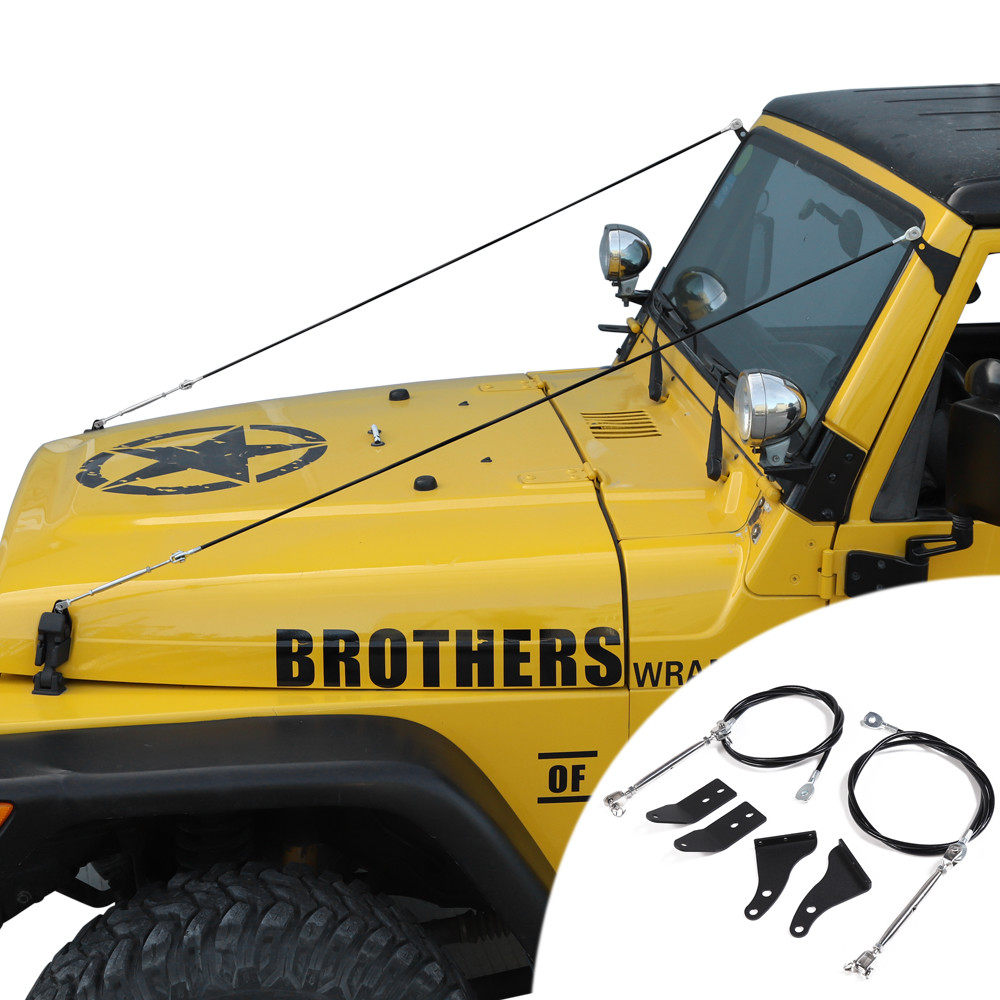 Heavy Duty Adjustable Limb Riser Kit For 1997+ Fit Jeep Wrangler TJ Accessories