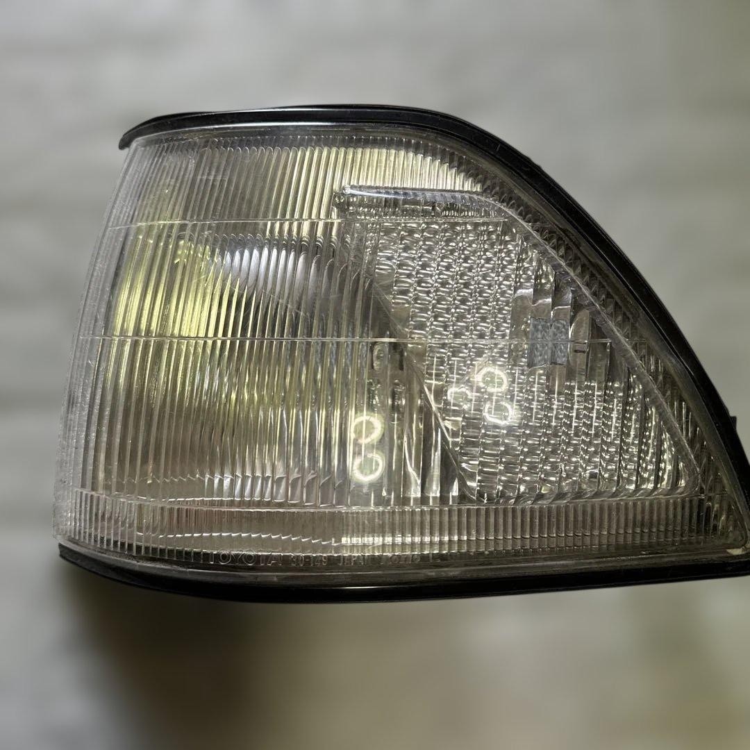 Toyota Crown MS137 UZS131 Clear Corner Lens Left Right Set 1990