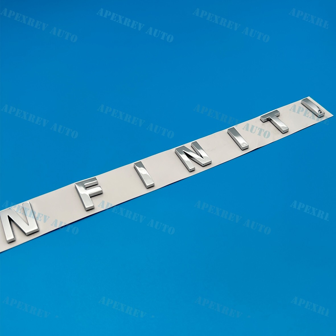 Rear Tailgate Letters Emblem For Infiniti 17-21 Trunk Lid Badge Nameplate Chrome