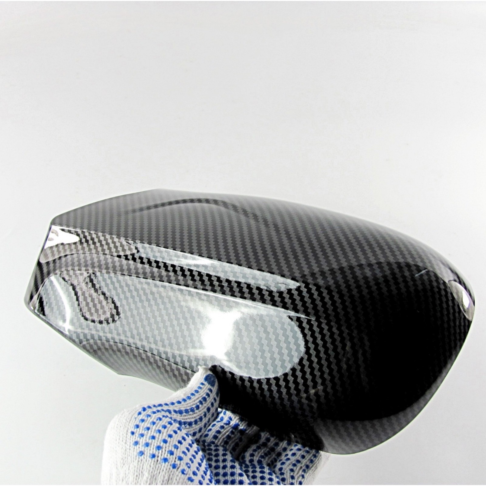For 2006-2008 Lexus IS250 IS350 IS F Carbon Fiber Side Mirror OX Horn Cover Trim