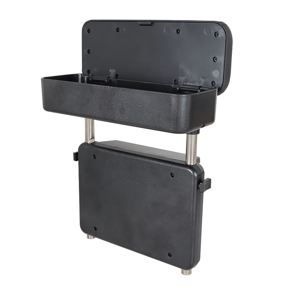 Universal Car Center Console Storage Armrest Box Organizer Elbow Support Black