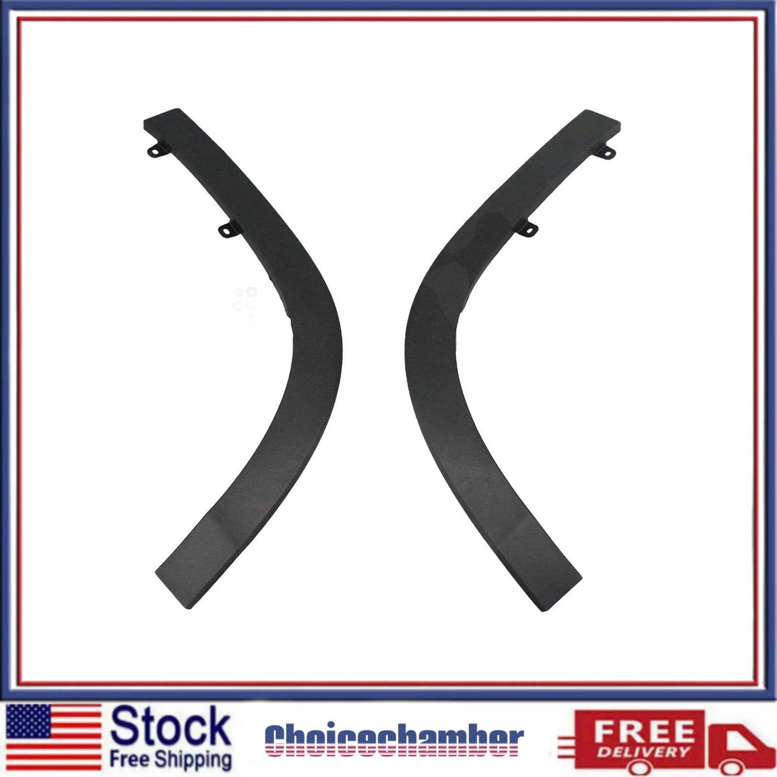 For 2014-19 Toyota Highlander Rear Driver Passenger Side Wheel Opening Molding