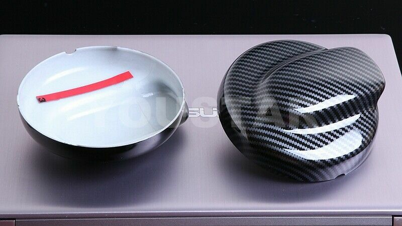 CARBON EFFECT Gas Cap Fuel Cover for MINI Cooper S Clubman R55 07-14 R56 06-13