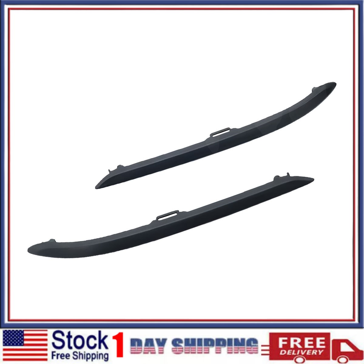 Fits 2019-2022 Honda Pilot Left Right Side Front Bumper Lower Cover Insert
