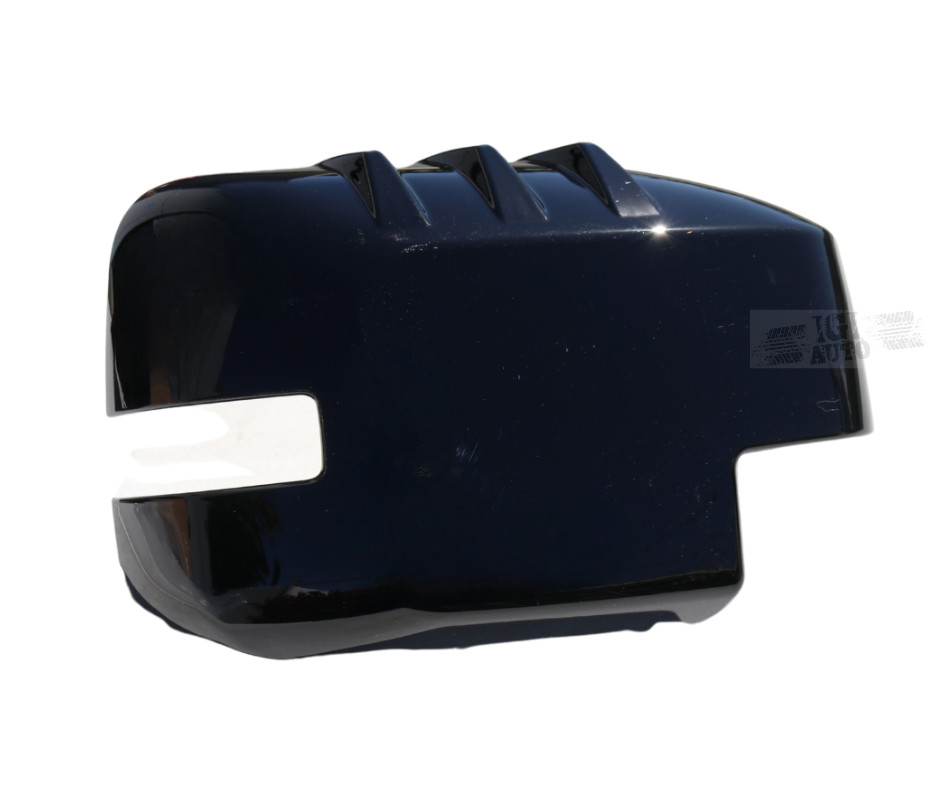 For 21–26 Ford Bronco ABS Plastic Gloss Black Rear Side Mirror Cover Trim Bezel