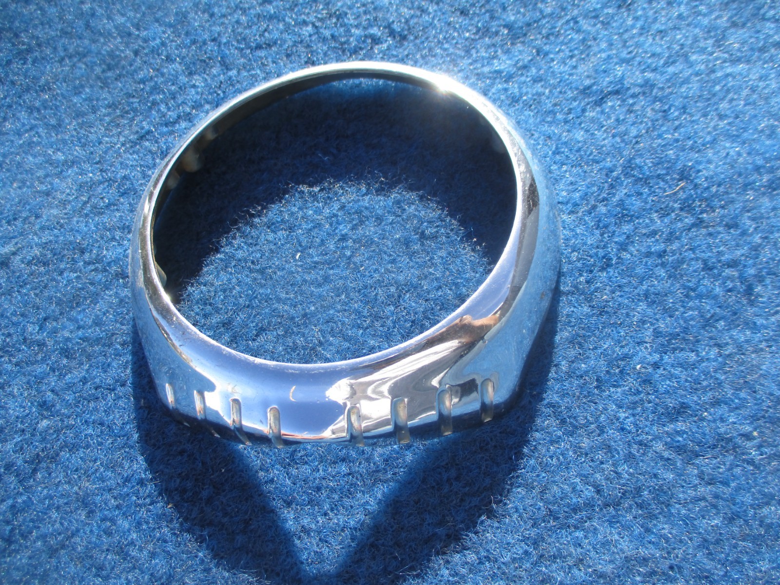 Autolite Bezel # 3125306 Potmetal Chrome Plated Actual Application Unknown