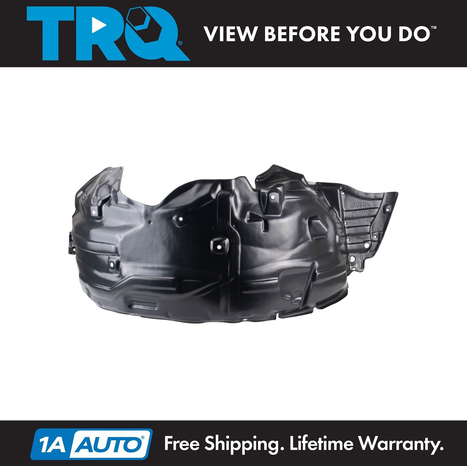 TRQ Front Right Inner Fender Liner Fits 2011-2013 INFINITI QX56 2014-2022 QX80