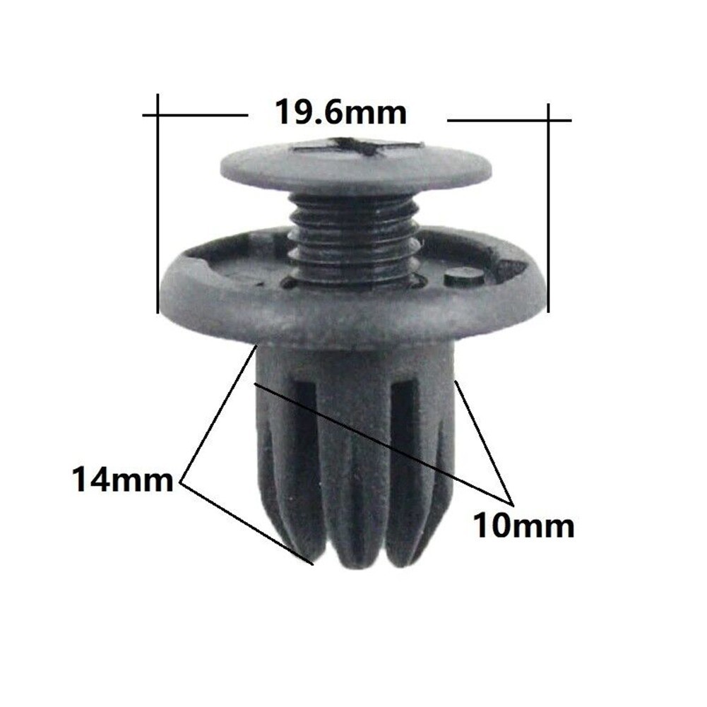 Perfect Fitment Inner Wheel Arch Liner Fastener Clips for Mini Set of 30