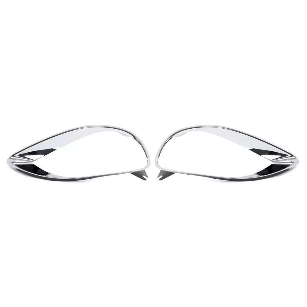 2Pcs Headlight Bezel Set ABS For Freightliner Columbia 01-17 #0632242002