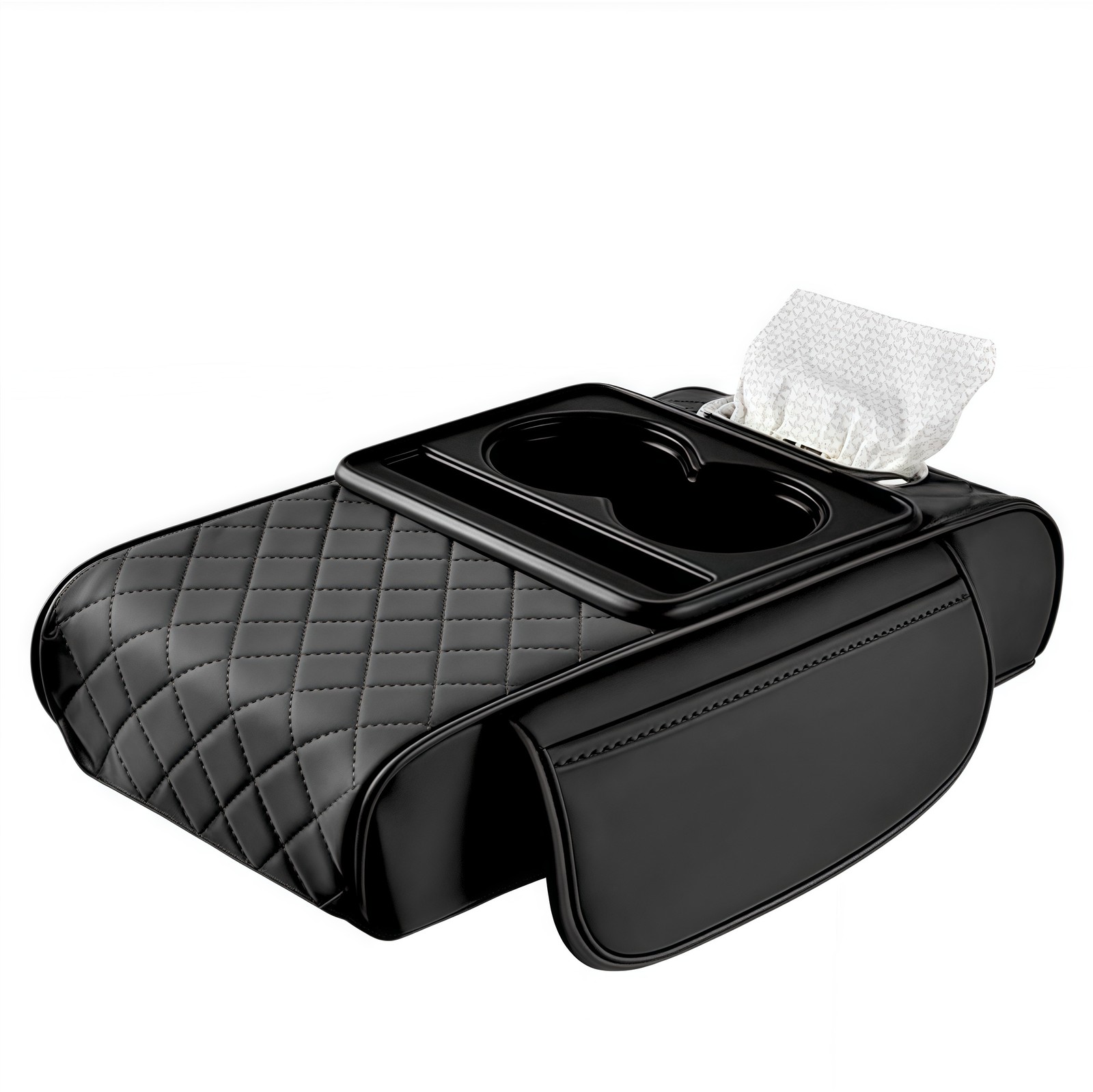4 in1 Car Armrest Cushion Cover Center Console Box Protector Pad Mat For TOYOTA