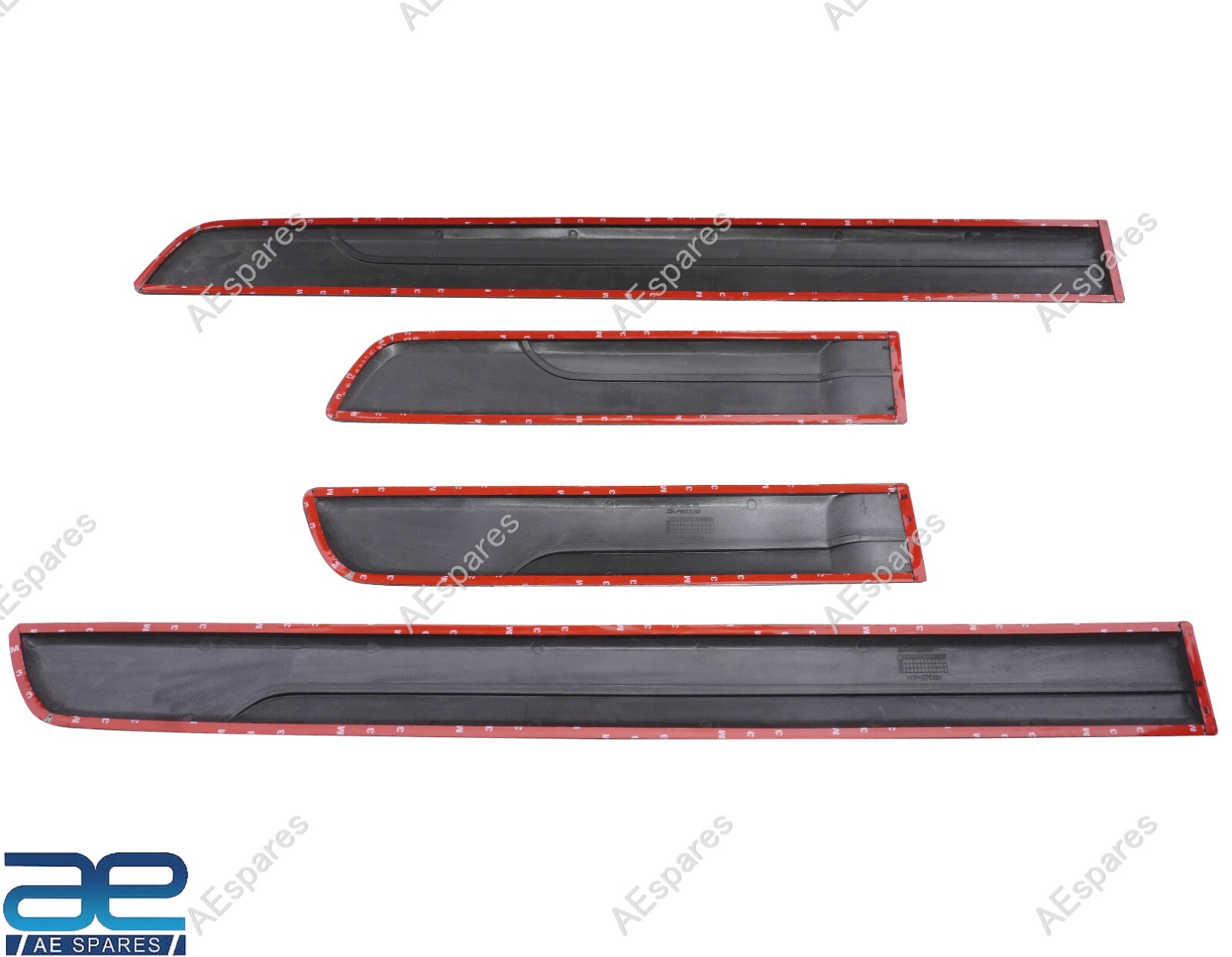 Side Beading Protective Side Mouldings (Set of 4) for Maruti Suzuki S-Presso AES