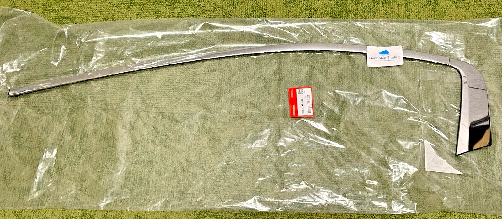 Honda Genuine Accord 2008-2012 Rear Left Upper Molding Sash 72961-TA0-A01 OEM