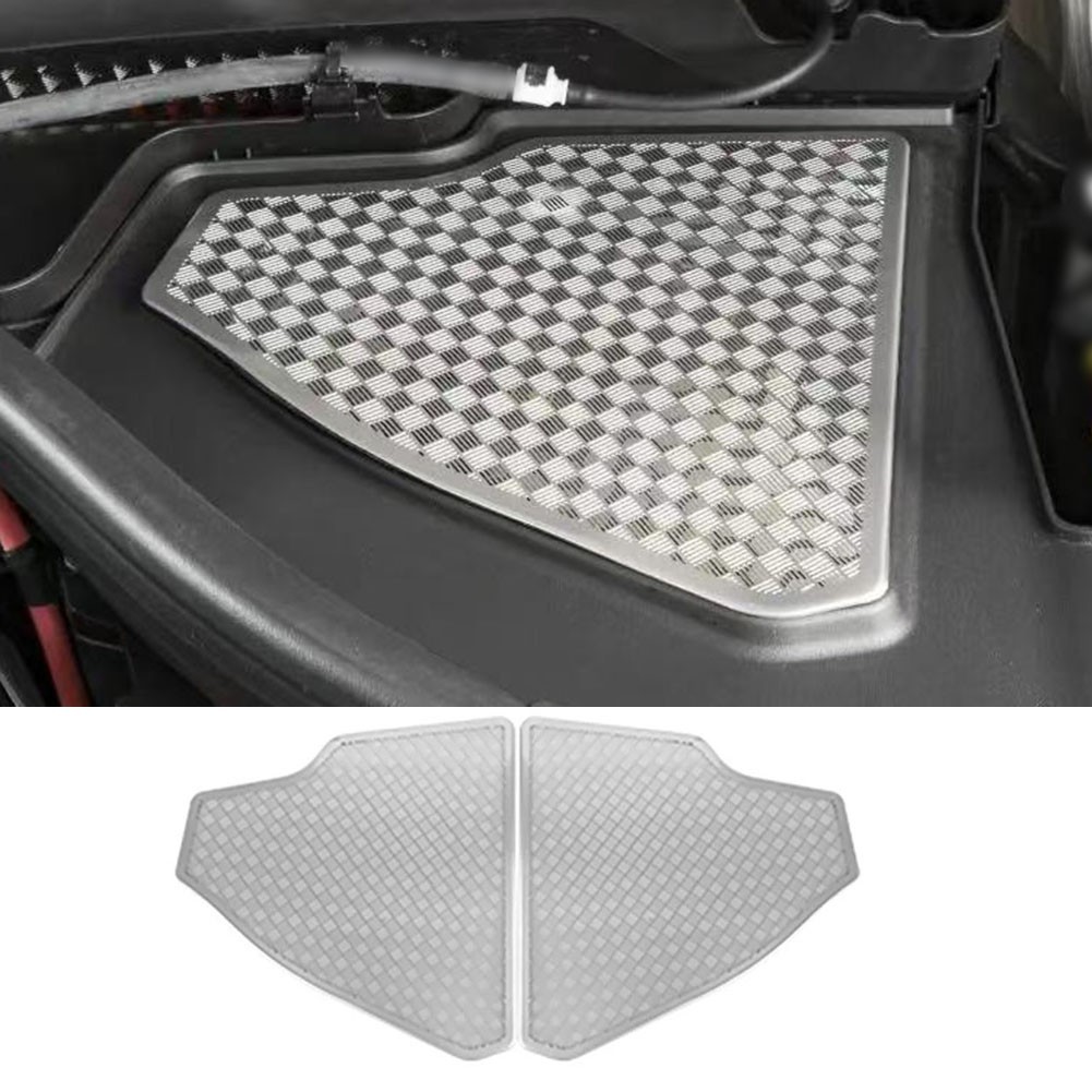 Dust Screen Decoration Cover Stainless Steel for BMW X3 G45 2025 Engine