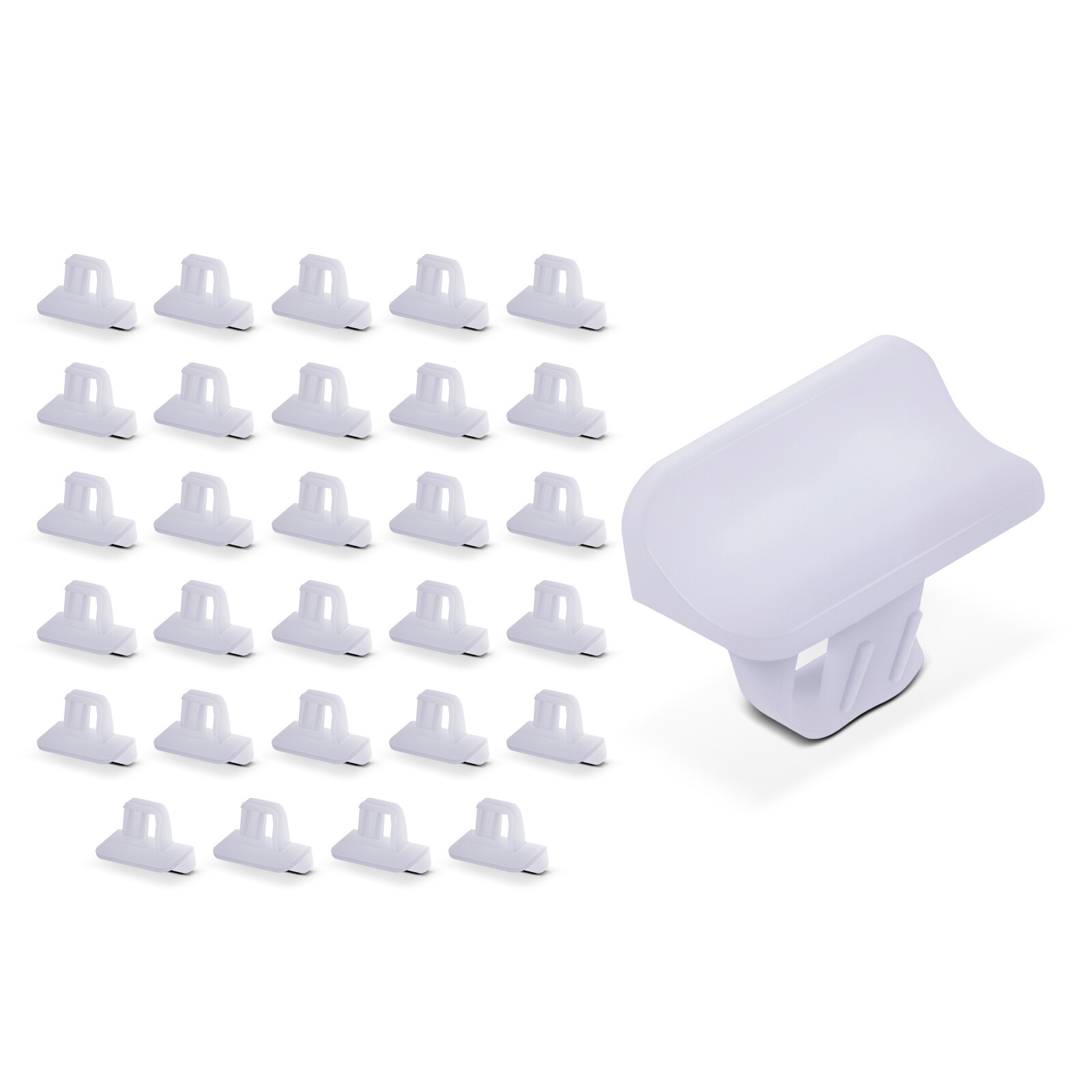 A-Premium 30Pcs Nylon Moulding Clips Retainer Fasteners for Ram 1500 Jeep Dodge