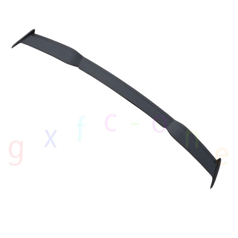 For Toyota RAV4 ABS Carbon Fiber Look Rear Tail Trunk Spoiler Wing Lip 19-23 N