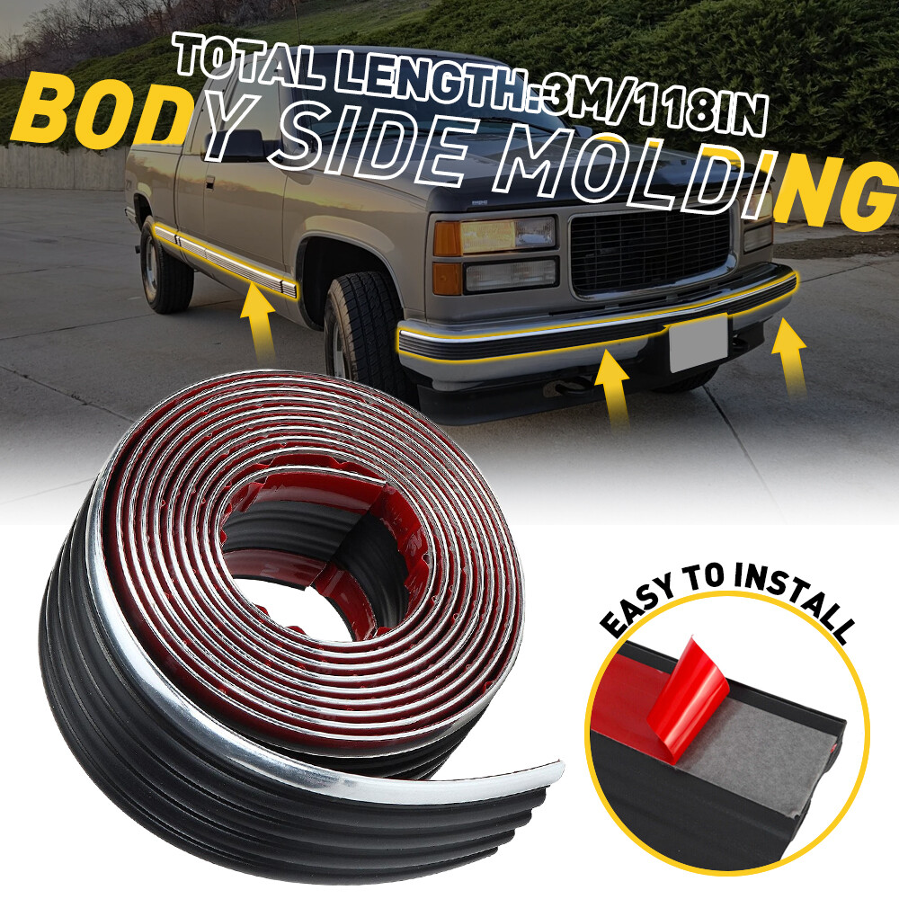 Body Side Molding Belt Exterior Protector Tape Roll For Chevy /GMC Truck SUV US