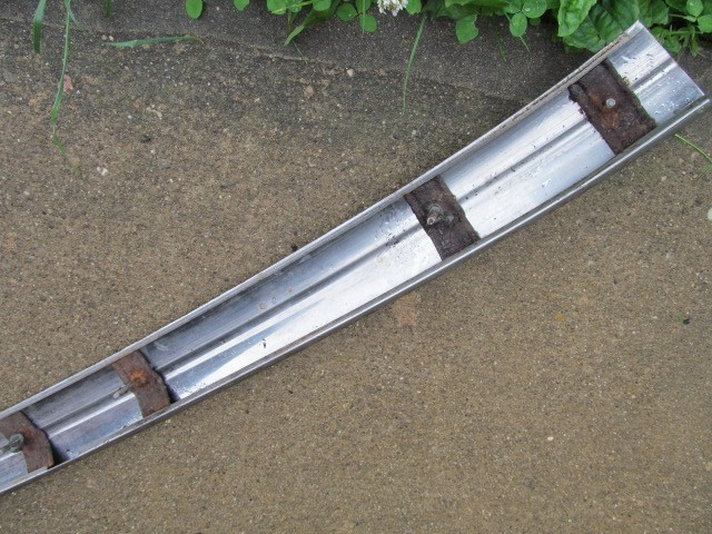 1955 1956 Mercury Montclair Crown Victoria top upper windshield molding FoMoCo