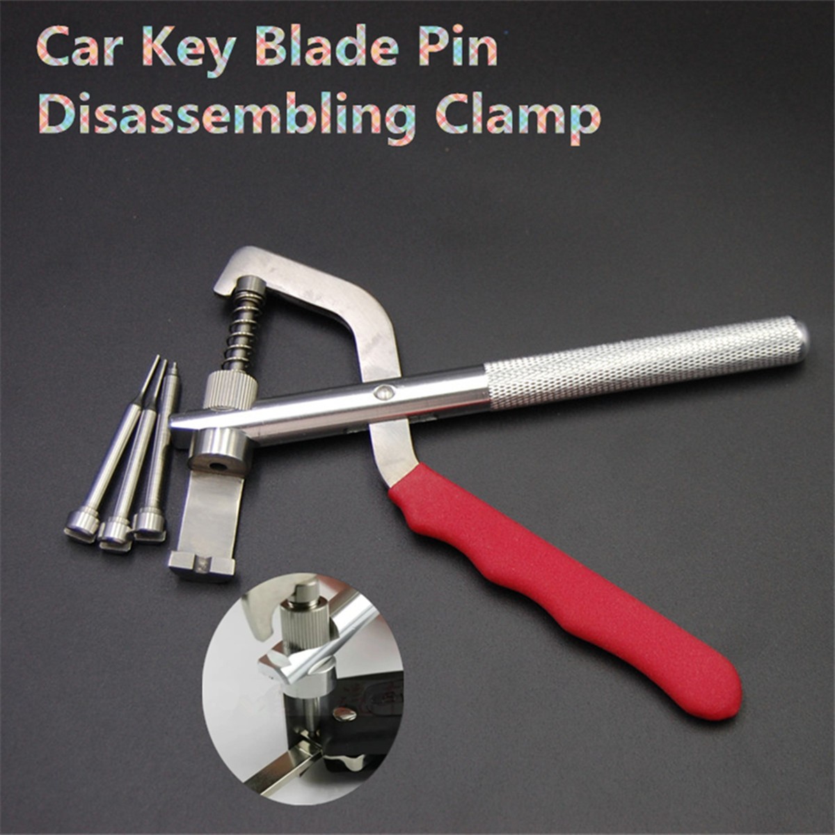 Remote Pin Disassembly Plier Remover Flip Key Blade Removal Install Tool For Car