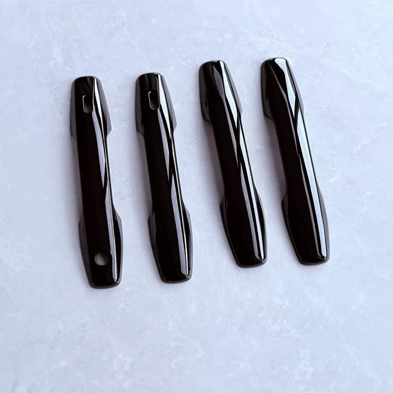 Bright black Door Handles Cover Trim 4pcs For Toyota RAV4 2026